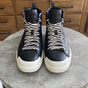 Coach pebbled leather high-top sneaker (men)